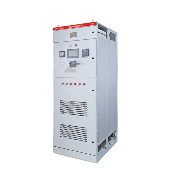 有源電力濾波器以并聯(lián)方式接入電網(wǎng)，實(shí)時(shí)檢測(cè)補(bǔ)償對(duì)象的電壓和電
流，經(jīng)指令電流運(yùn)算單元計(jì)算，采用寬頻脈沖調(diào)制信號(hào)變換技術(shù)驅(qū)動(dòng)IGBT
模塊。向電網(wǎng)輸入與電網(wǎng)諧…